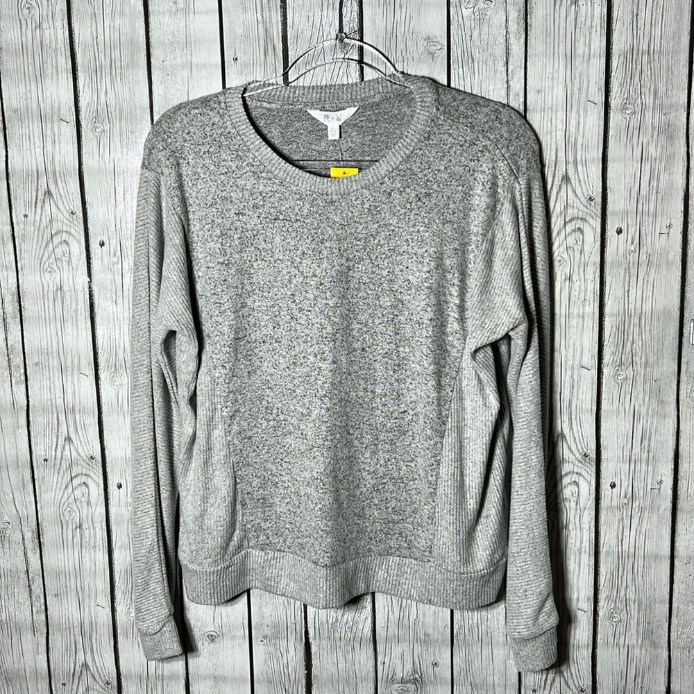 R+R the dolman sleeve brushed top size XL